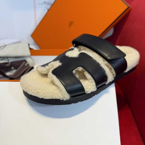 HERMES Second uncle Mao slippers