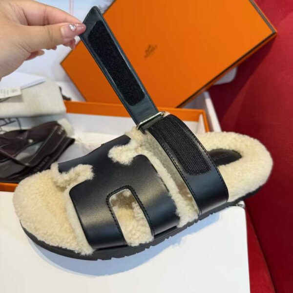 HERMES Second uncle Mao slippers