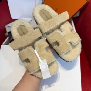 HERMES Second uncle Mao slippers