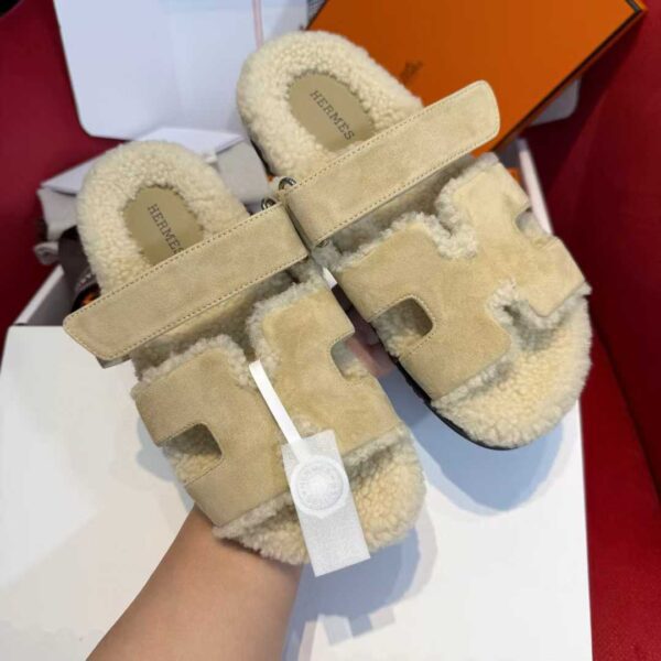 HERMES Second uncle Mao slippers