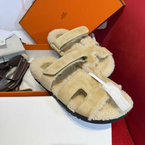 HERMES Second uncle Mao slippers