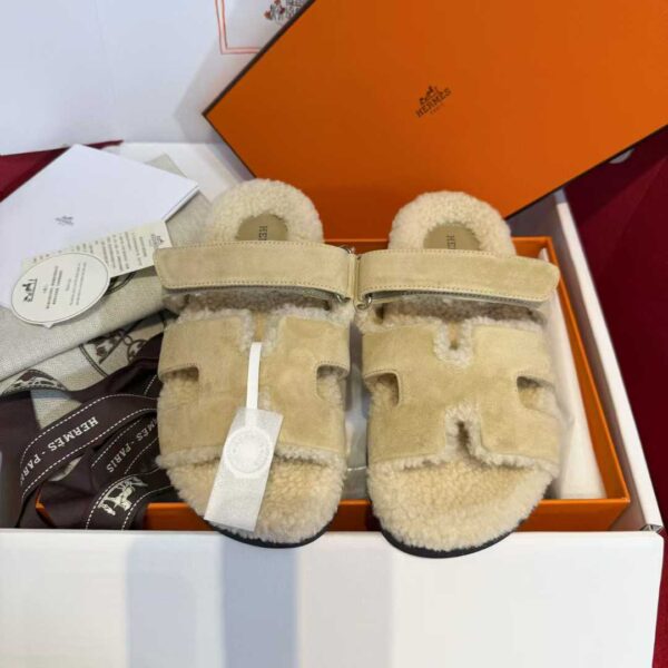 HERMES Second uncle Mao slippers