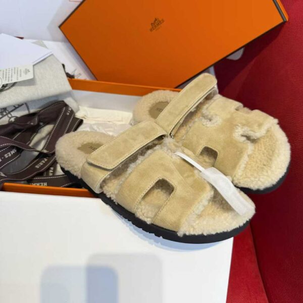 HERMES Second uncle Mao slippers