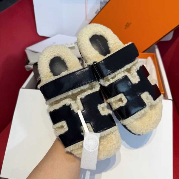 HERMES Second uncle Mao slippers