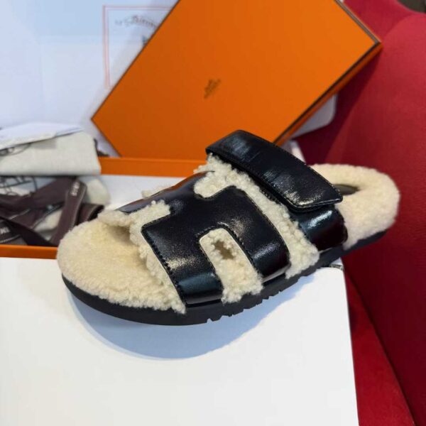 HERMES Second uncle Mao slippers