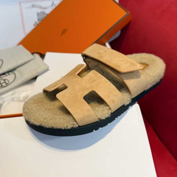 HERMES Second uncle Mao slippers