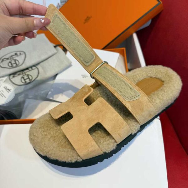 HERMES Second uncle Mao slippers