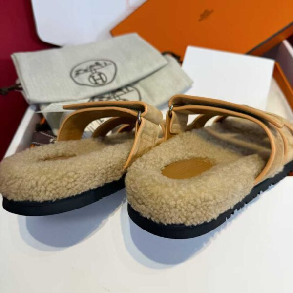 HERMES Second uncle Mao slippers