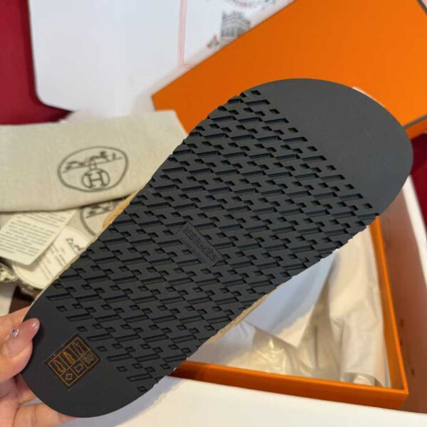 HERMES Second uncle Mao slippers