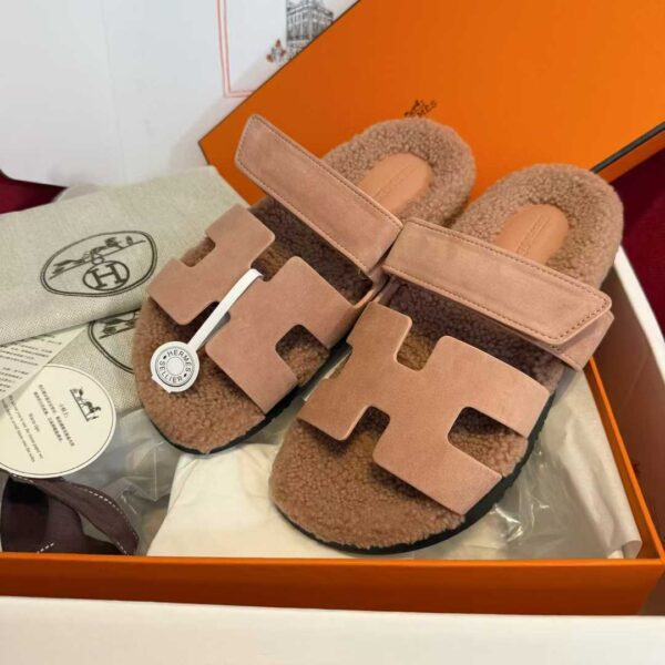 HERMES Second uncle Mao slippers