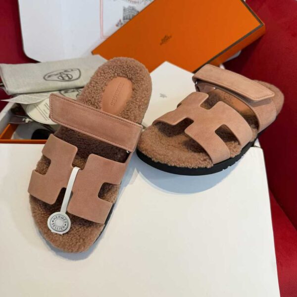 HERMES Second uncle Mao slippers