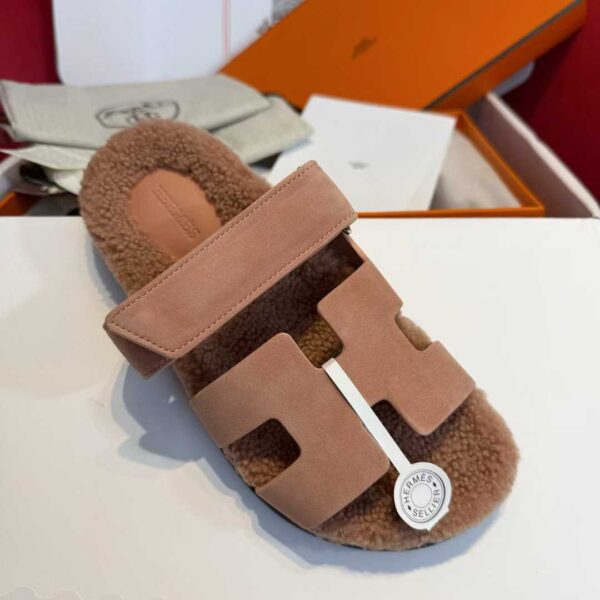 HERMES Second uncle Mao slippers