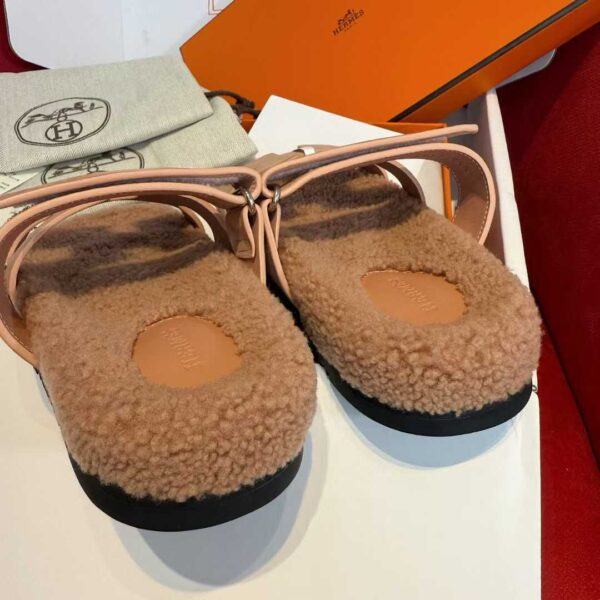 HERMES Second uncle Mao slippers