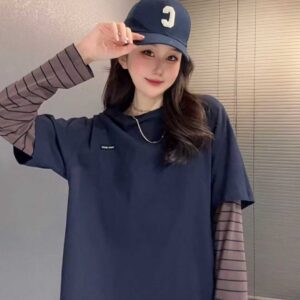 MIUMIU Striped T-shirt