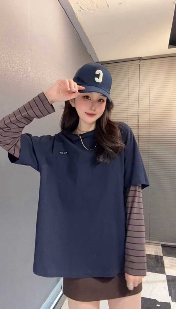 MIUMIU Striped T-shirt