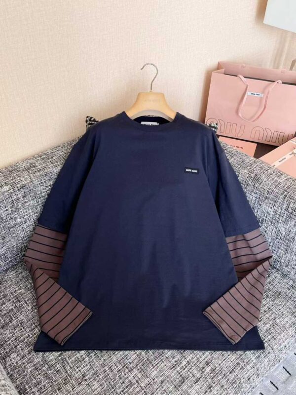 MIUMIU Striped T-shirt