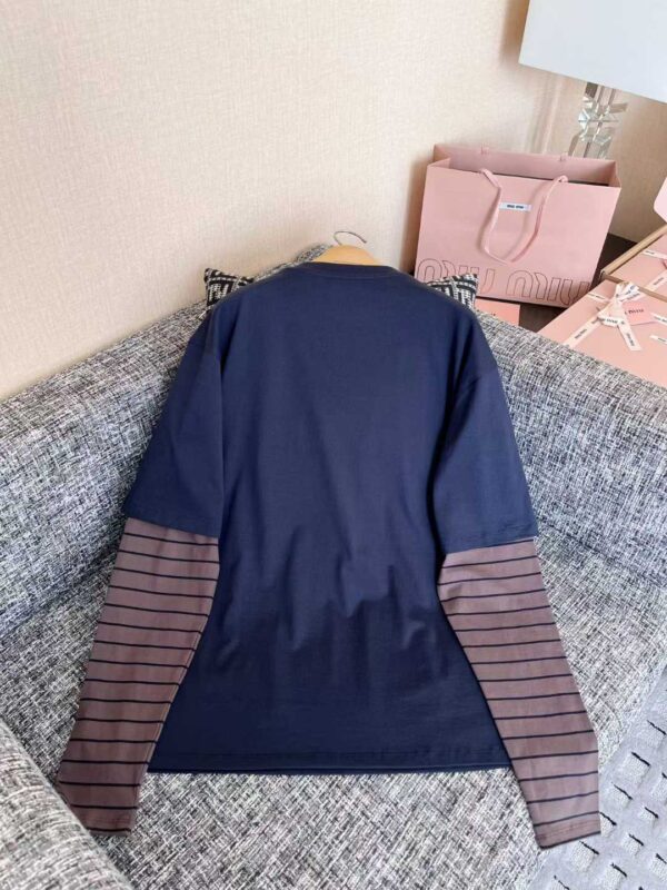 MIUMIU Striped T-shirt