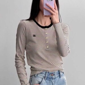 CELINE  Striped T-shirt