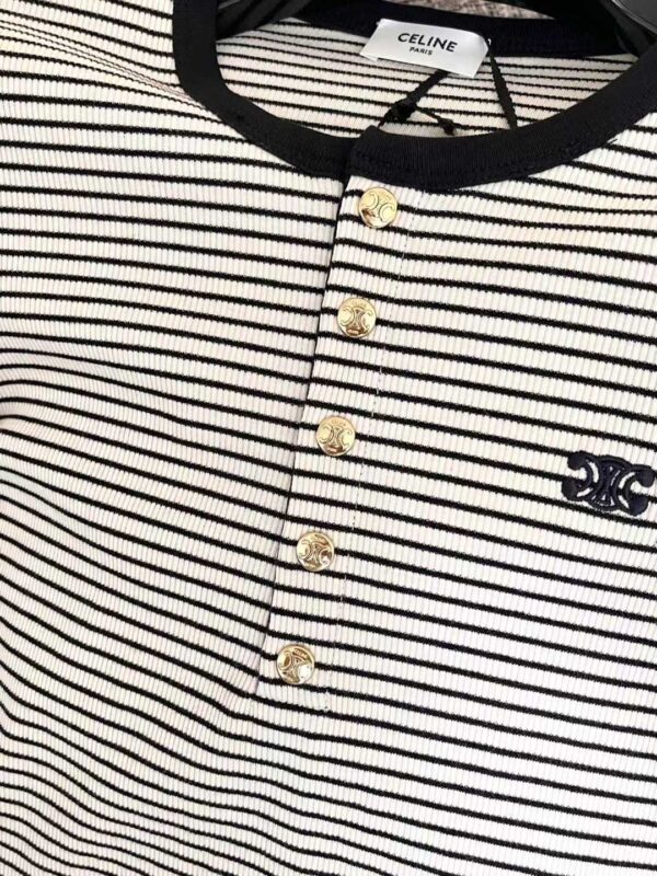 CELINE  Striped T-shirt