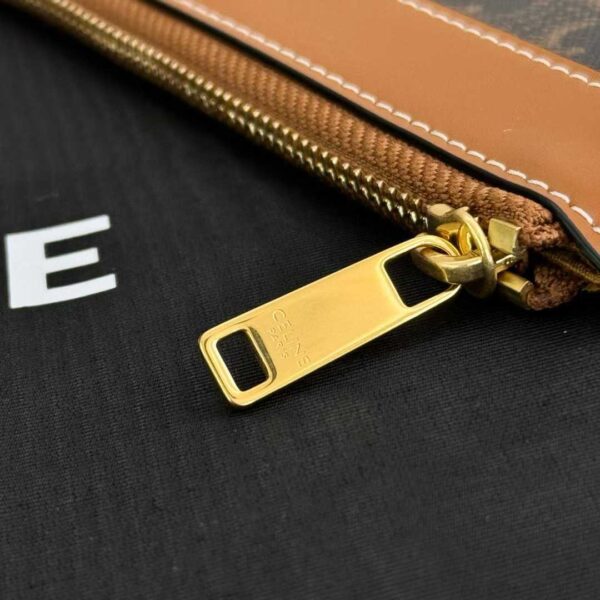 CELINE SOFT SHOPPER BAG IN Triomphe Canvas and Calfskin