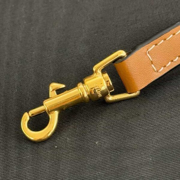 CELINE SOFT SHOPPER BAG IN Triomphe Canvas and Calfskin