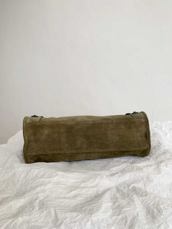 BALENCIAGA Women's Le City Bag Medium in Khaki