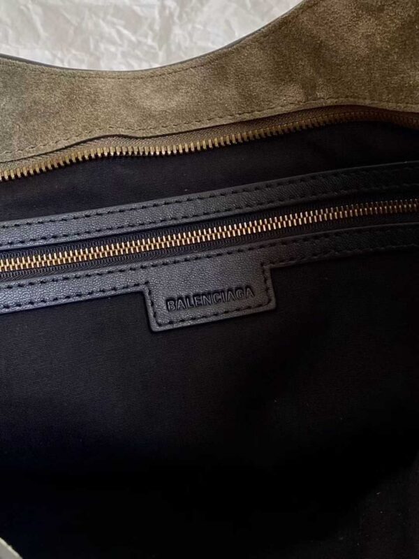 BALENCIAGA Women's Le City Bag Medium in Khaki