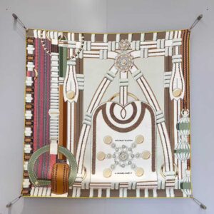 HERMES Silk scarf