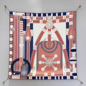 HERMES Silk scarf