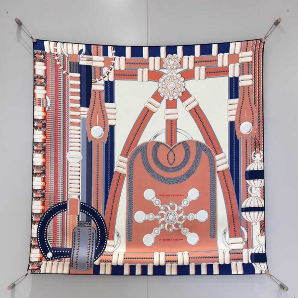 HERMES Silk scarf