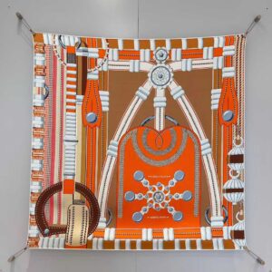 HERMES Silk scarf