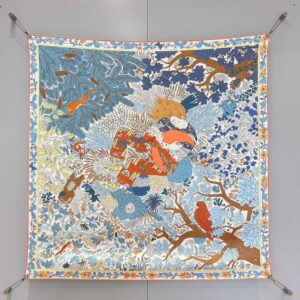 HERMES Silk scarf