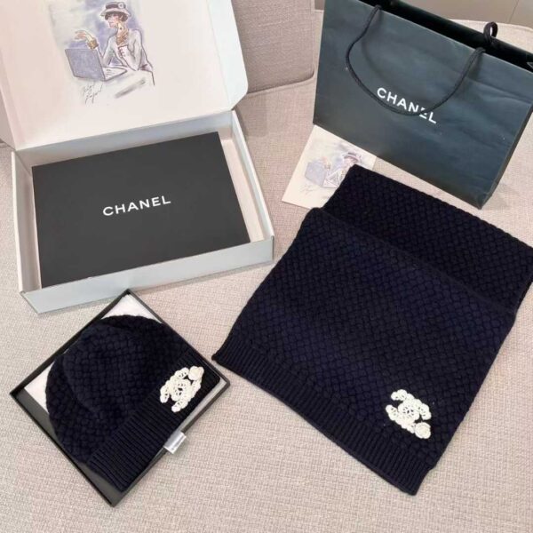 CHAENL Scarf two piece set