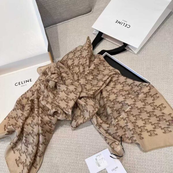 CELINE Arc de Triomphe scarf