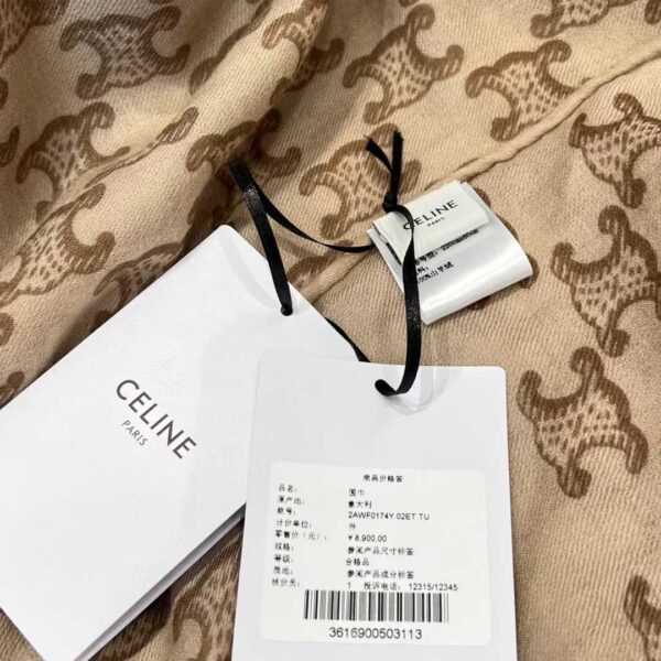 CELINE Arc de Triomphe scarf