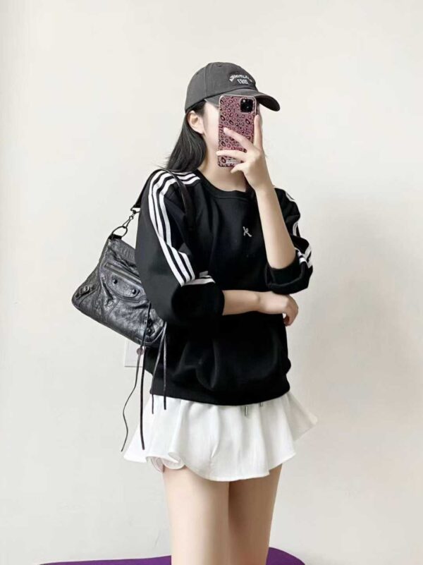 Balenciaga Women's Le City Pouch On Strap in Black