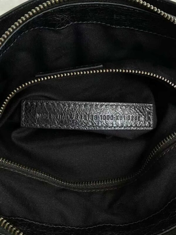 Balenciaga Women's Le City Pouch On Strap in Black