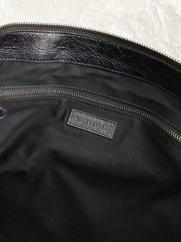 Balenciaga Women's Le City Pouch On Strap in Black