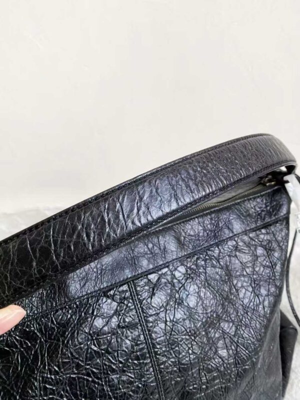 Balenciaga Women's Le City Pouch On Strap in Black