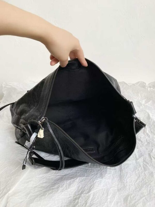 Balenciaga Women's Le City Pouch On Strap in Black