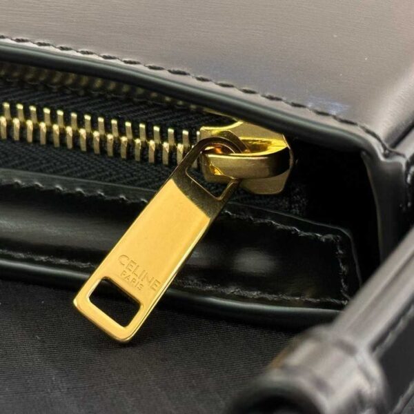 CELINE TINA SHOULDER BAG IN shiny calfskin