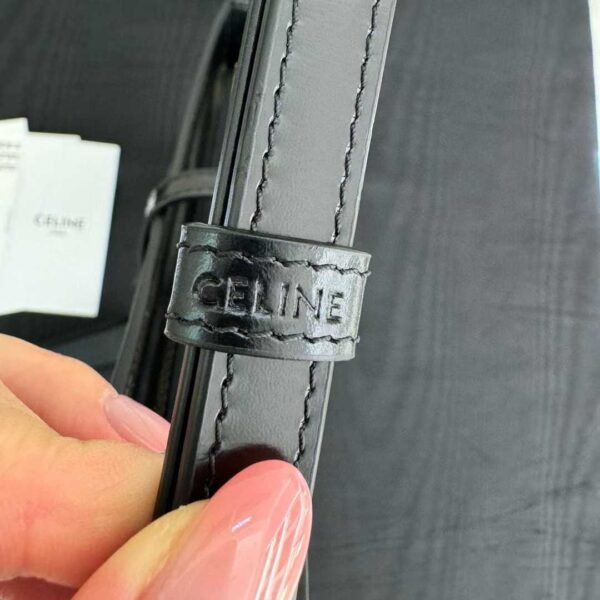 CELINE TINA SHOULDER BAG IN shiny calfskin