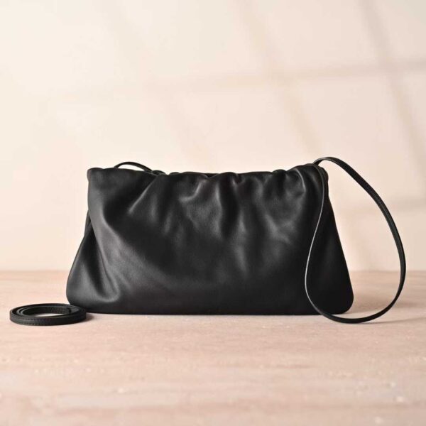 THE ROW Bourse Clutch Leather handbags