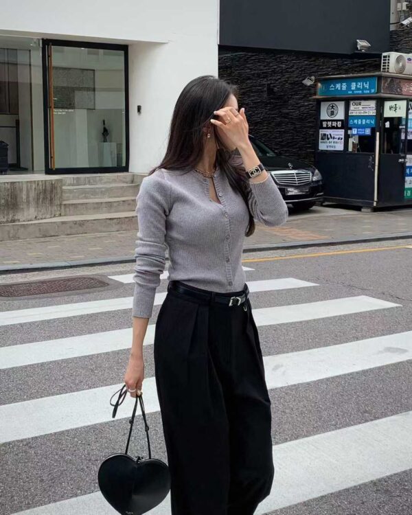 ALAIA Le Cœur bag in calfskin