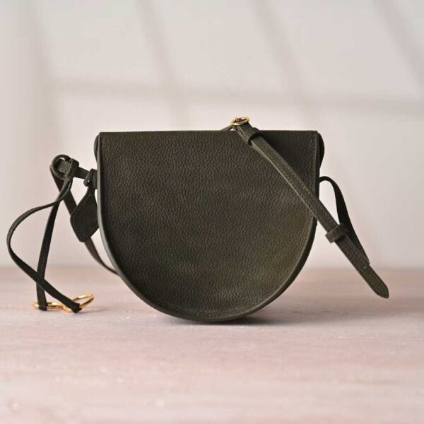 ALAIA HIP EAST WEST BAG IN GOATSKIN