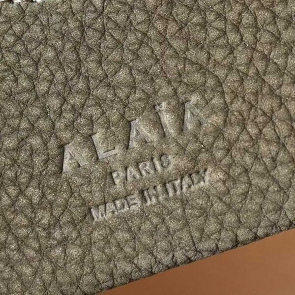 ALAIA HIP EAST WEST BAG IN GOATSKIN