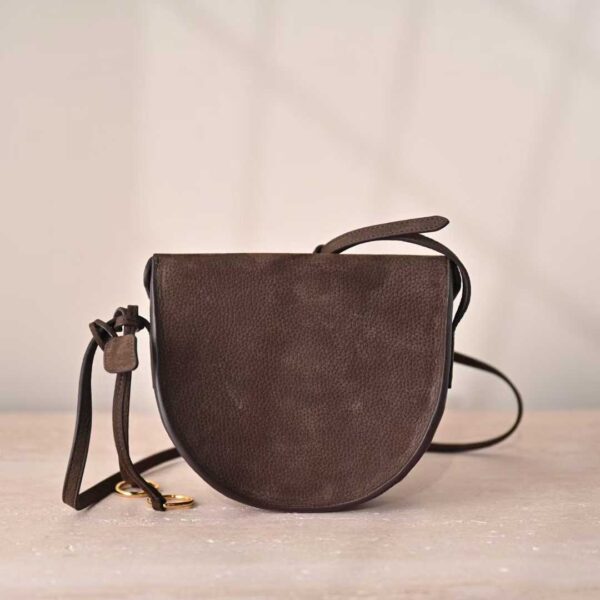 ALAIA HIP EAST WEST BAG IN GOATSKIN