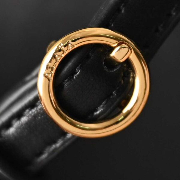 ALAIA LE CLICK SMALL SQUARE BAG IN NUBUCK