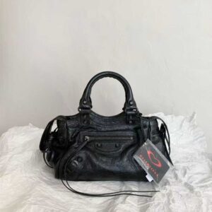 balenciaga le city Bowling motorcycle bag