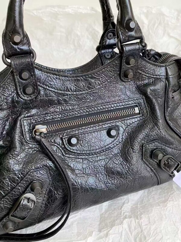 balenciaga le city Bowling motorcycle bag